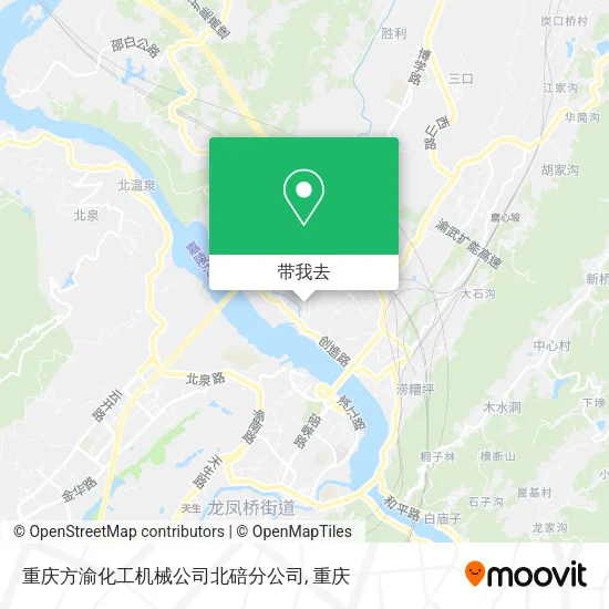 重庆方渝化工机械公司北碚分公司地图