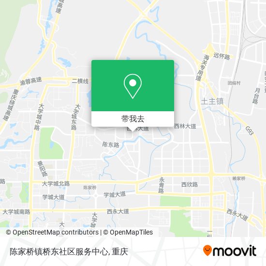 陈家桥镇桥东社区服务中心地图