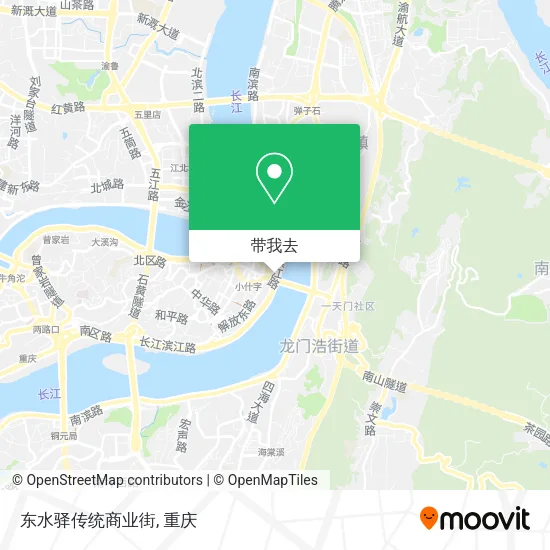 东水驿传统商业街地图
