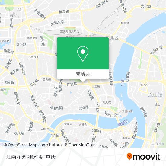 江南花园-御雅阁地图
