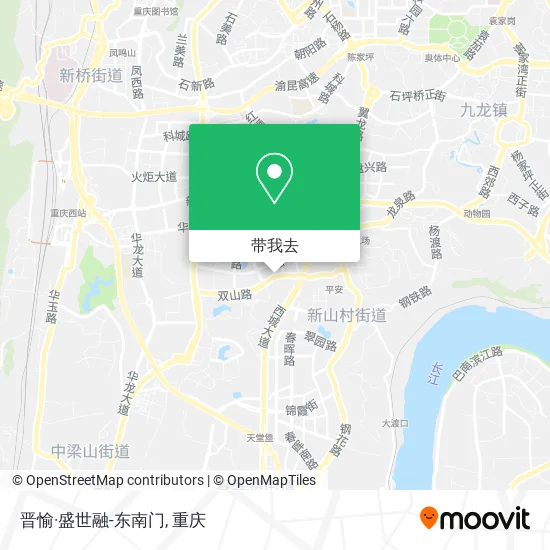 晋愉·盛世融-东南门地图