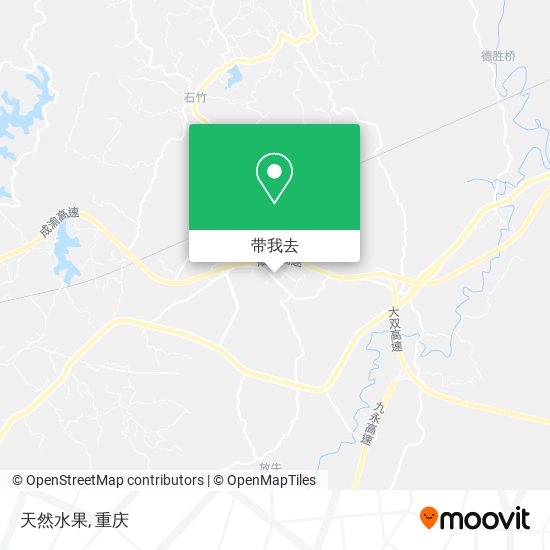天然水果地图