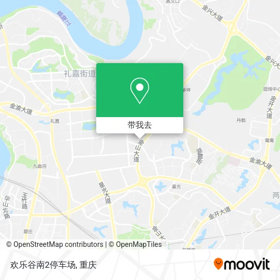 欢乐谷南2停车场地图