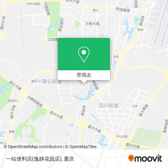 一站便利店(逸静花园店)地图