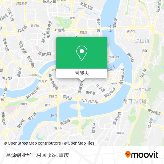 昌源铝业华一村回收站地图