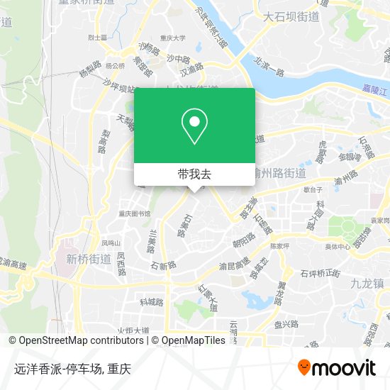 远洋香派-停车场地图