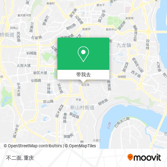 不二面地图