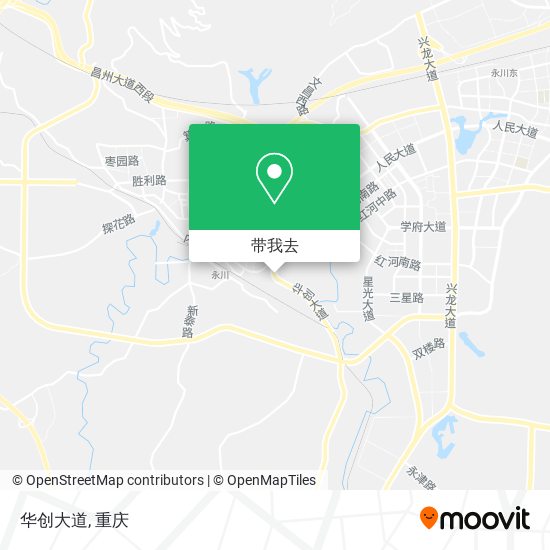 华创大道地图