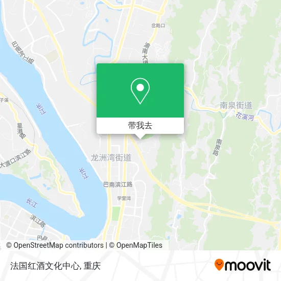 法国红酒文化中心地图