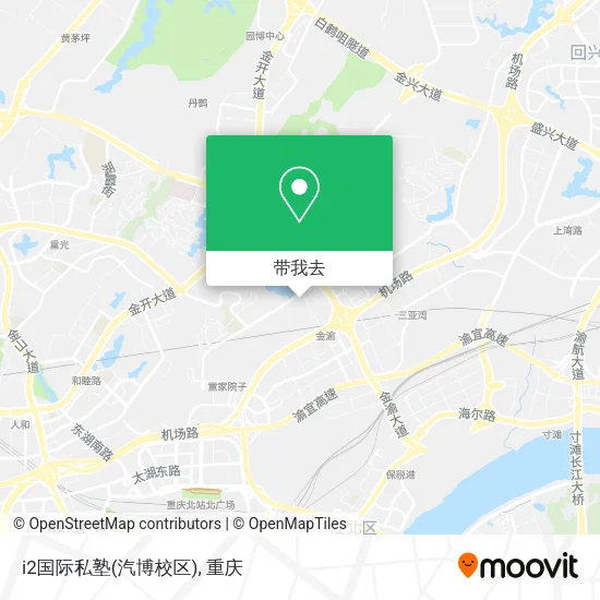 i2国际私塾(汽博校区)地图