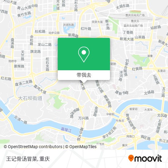王记骨汤冒菜地图