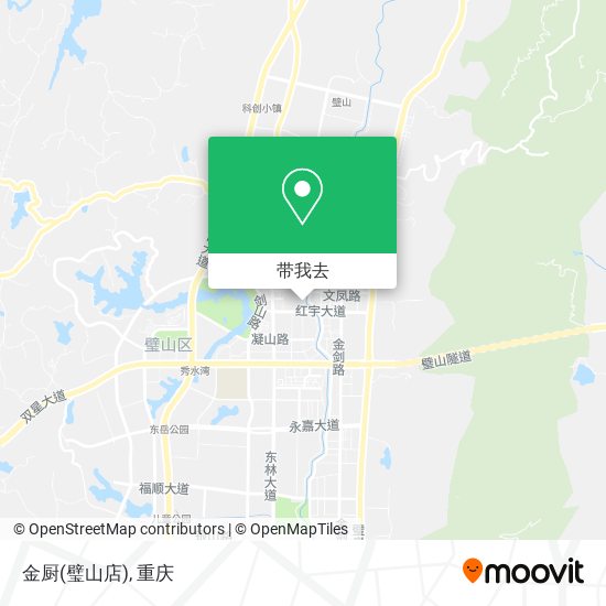 金厨(璧山店)地图