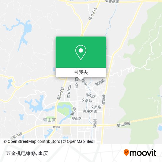 五金机电维修地图