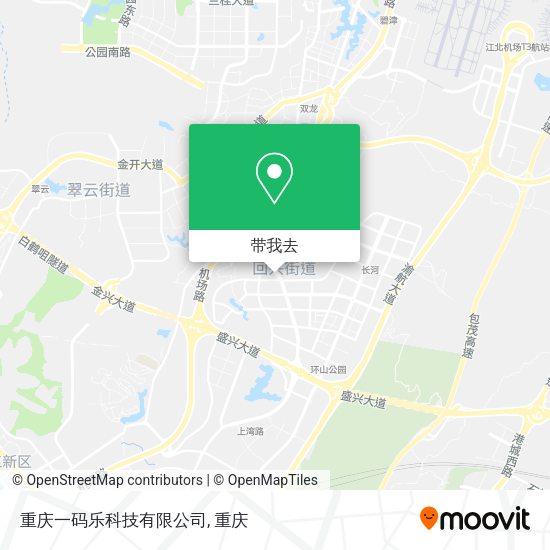重庆一码乐科技有限公司地图