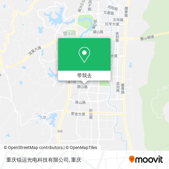 重庆锟运光电科技有限公司地图
