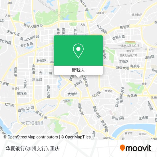 华夏银行(加州支行)地图
