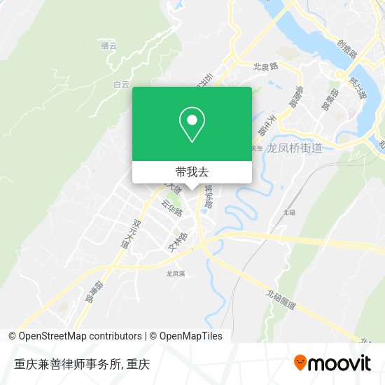 重庆兼善律师事务所地图