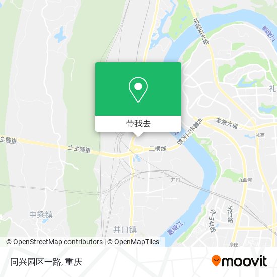 同兴园区一路地图