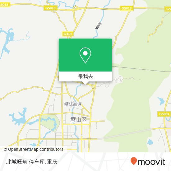 北城旺角-停车库地图
