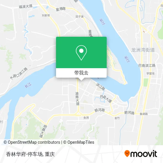 香林华府-停车场地图