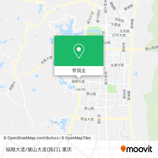 福顺大道/黛山大道(路口)地图