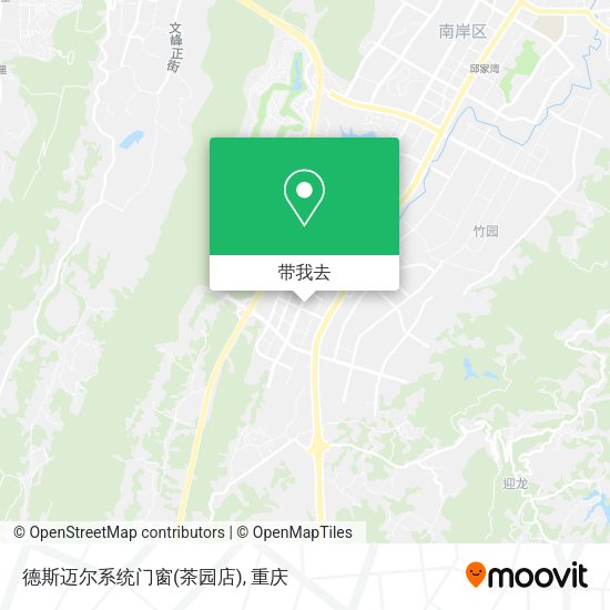 德斯迈尔系统门窗(茶园店)地图