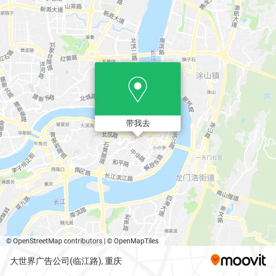 大世界广告公司(临江路)地图