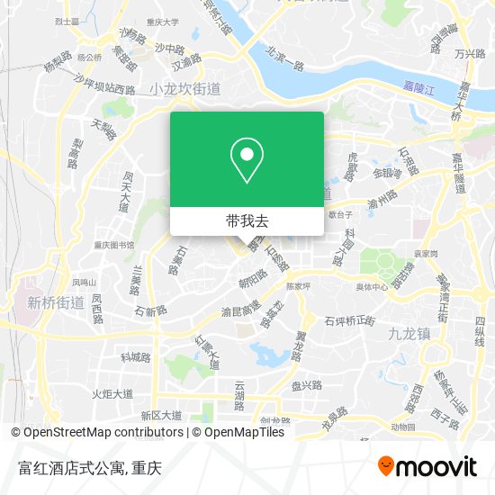 富红酒店式公寓地图