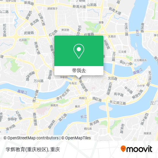 学辉教育(重庆校区)地图