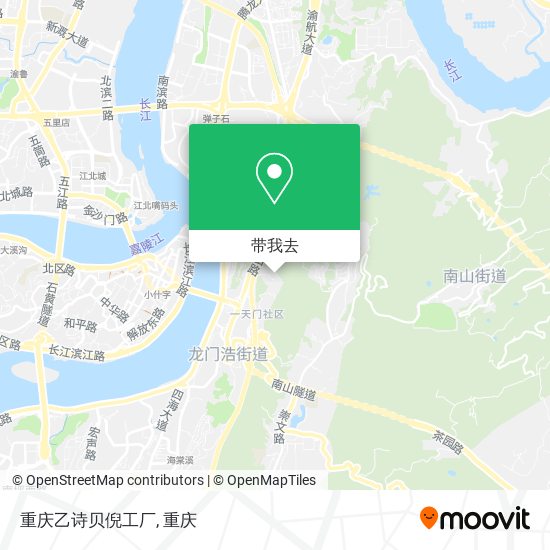 重庆乙诗贝倪工厂地图