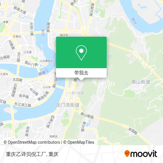 重庆乙诗贝倪工厂地图