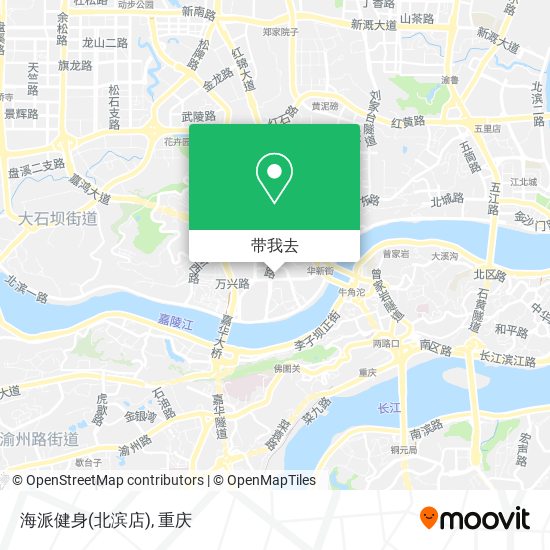 海派健身(北滨店)地图