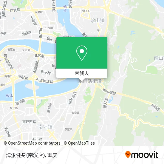 海派健身(南滨店)地图