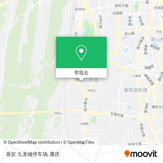 盾安·九龙城停车场地图
