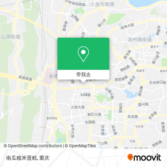 南瓜糯米蛋糕地图