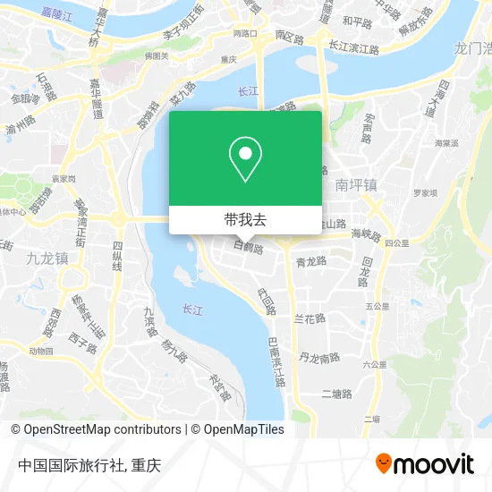 中国国际旅行社地图