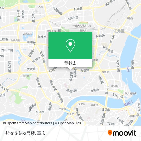 邦渝花苑-2号楼地图
