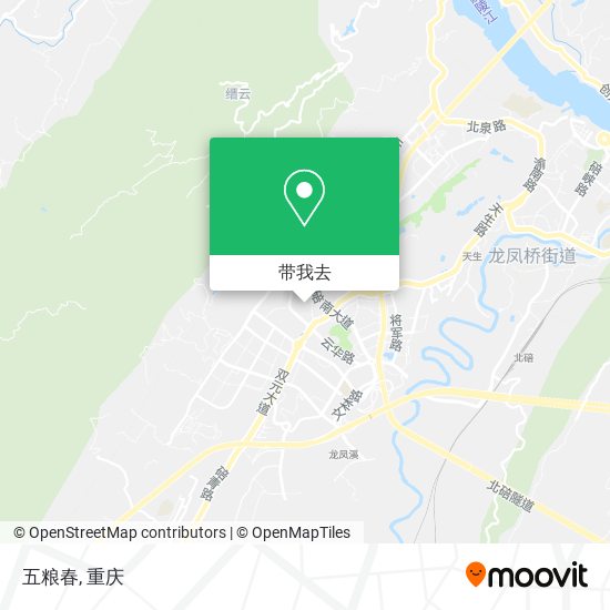 五粮春地图