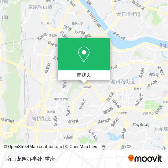 南山龙园办事处地图
