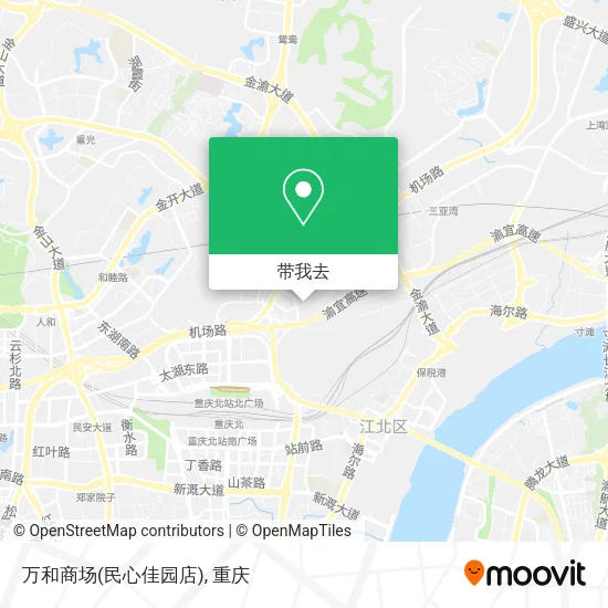 万和商场(民心佳园店)地图