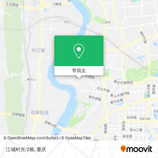 江城时光-2栋地图