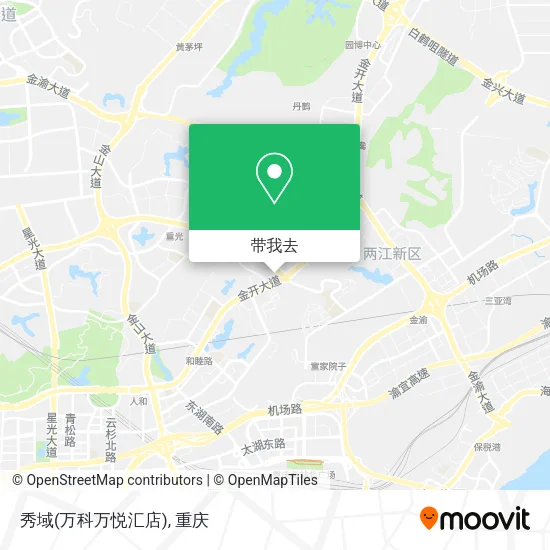 秀域(万科万悦汇店)地图