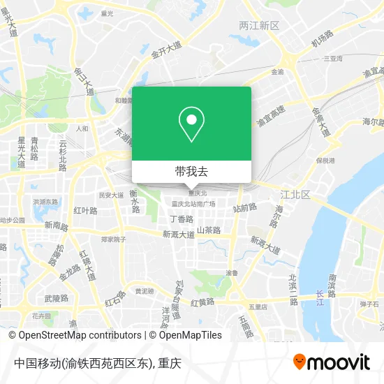 中国移动(渝铁西苑西区东)地图
