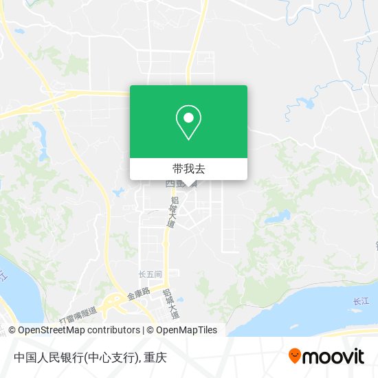 中国人民银行(中心支行)地图