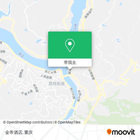 金帝酒店地图