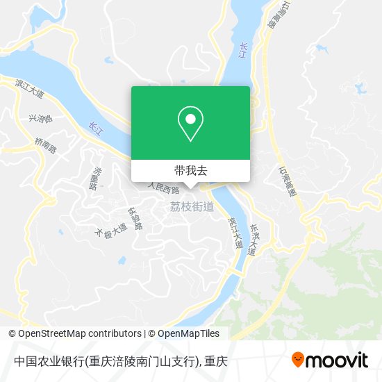 中国农业银行(重庆涪陵南门山支行)地图