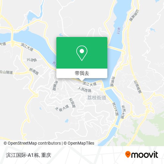 滨江国际-A1栋地图
