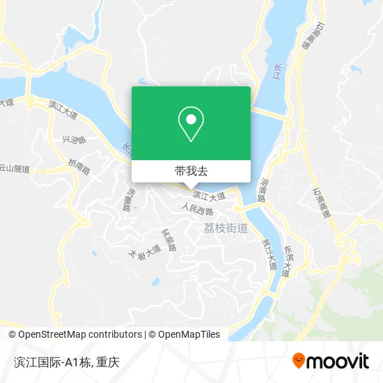 滨江国际-A1栋地图