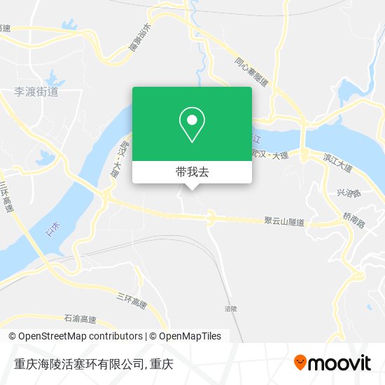 重庆海陵活塞环有限公司地图