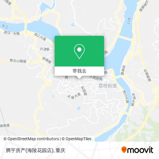 腾宇房产(海陵花园店)地图